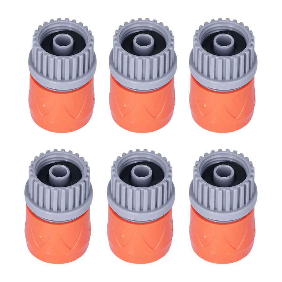 6Pcs Hose Connector Plastic Durable Anti Strong Acid Anti Rust Suction Head Pipe Adapter for Swimming Pool GardenUS Standard