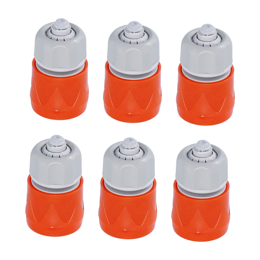 6Pcs Hose Connector Plastic Durable Anti Strong Acid Anti Rust Suction Head Pipe Adapter for Swimming Pool GardenEU Standard