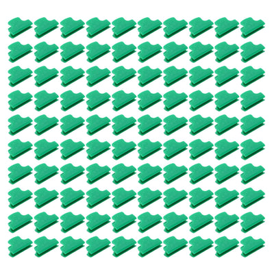 100Pcs 6mm Plastic Greenhouse Film Clamps Pipe Clamps Greenhouse Covering Accessories for Fixing