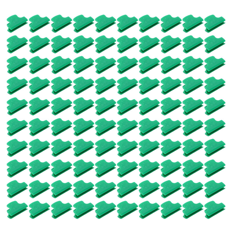 100Pcs 6mm Plastic Greenhouse Film Clamps Pipe Clamps Greenhouse Covering Accessories for Fixing