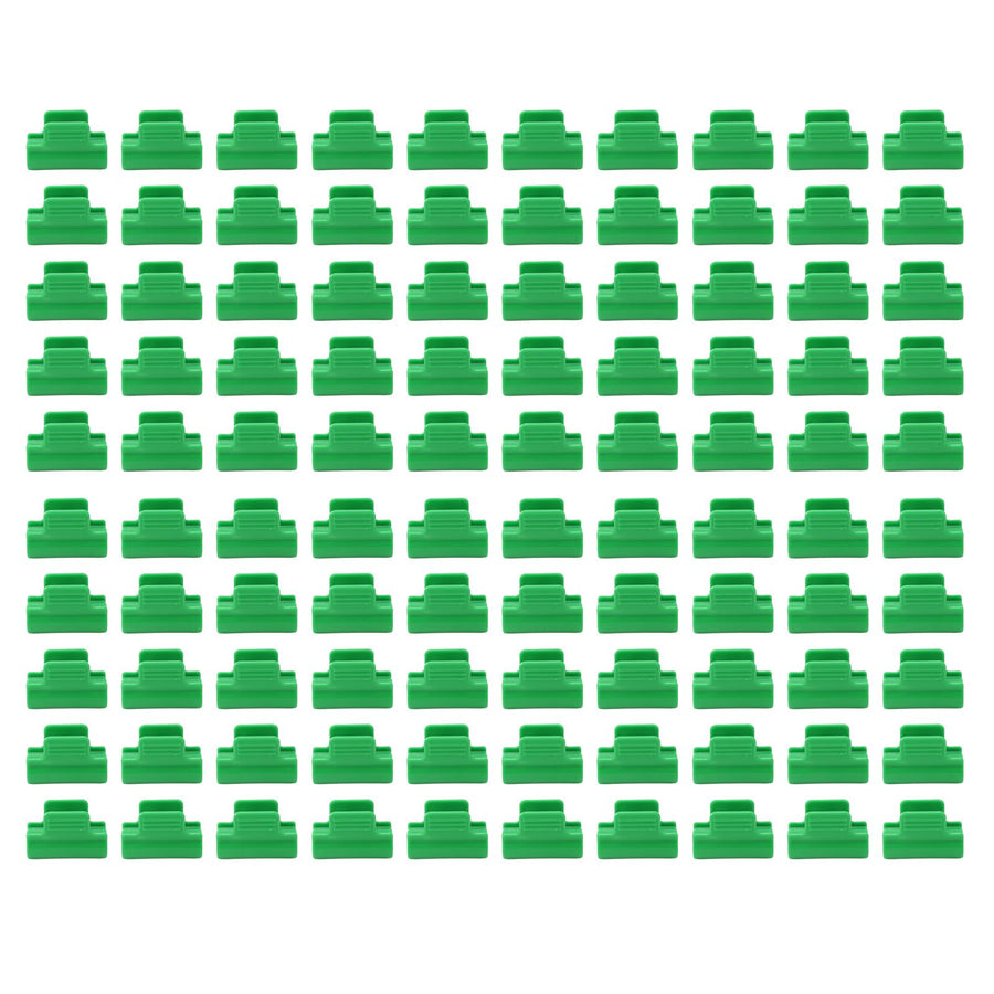 100 PCS Garden Shed Clamps Plastic Stable Versatile Film Shading Net Clips for Greenhouse 16mm/0.63in