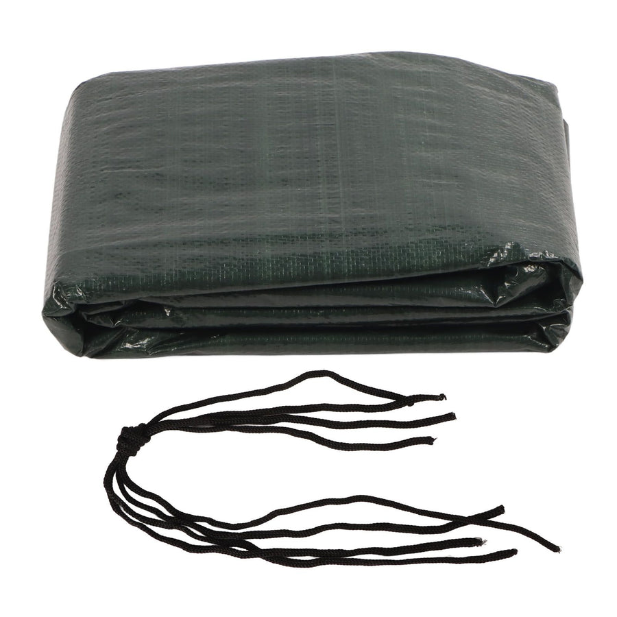 2 Seater Outdoor Swing Cover Sunscreen Rainproof PE Patio Swing Chair Cover with Double Zipper