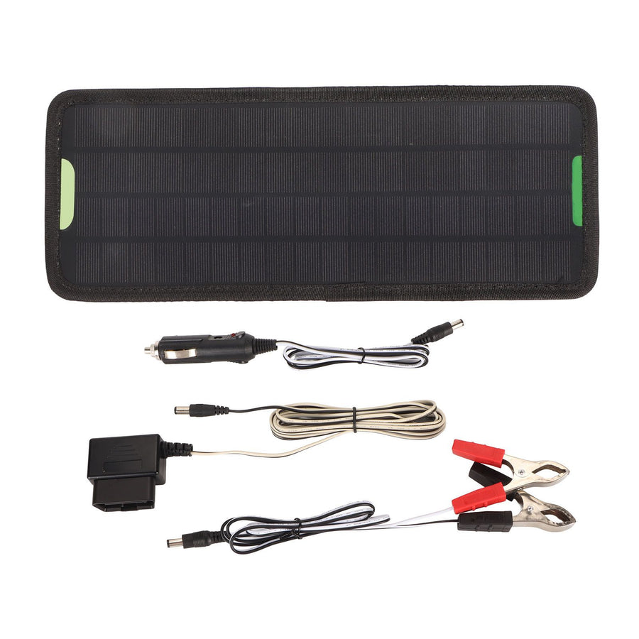 10W 12V Solar Panel Car Battery Charger Waterproof 10 Watt Solar Panel Kit OBD Car Charger