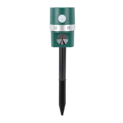 Ultrasonic Solar Animal Repeller Professional LED Solar Powered Bird Repeller with PIR Motion Sensor for Garden Yard Farm