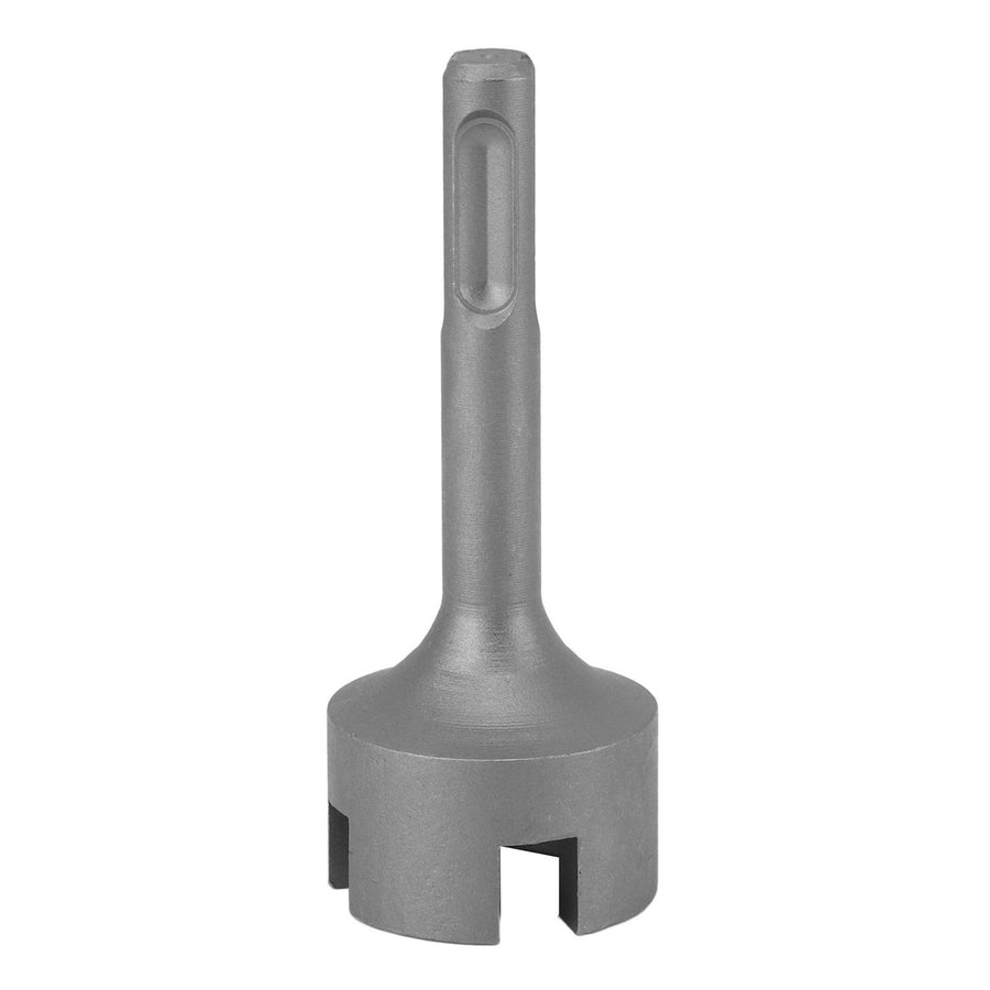 Ground Rod Driver Bits Socket Steel Easy Install Sturdy Light Weight Drill Tools for SDS Plus Hammer Drill Cross