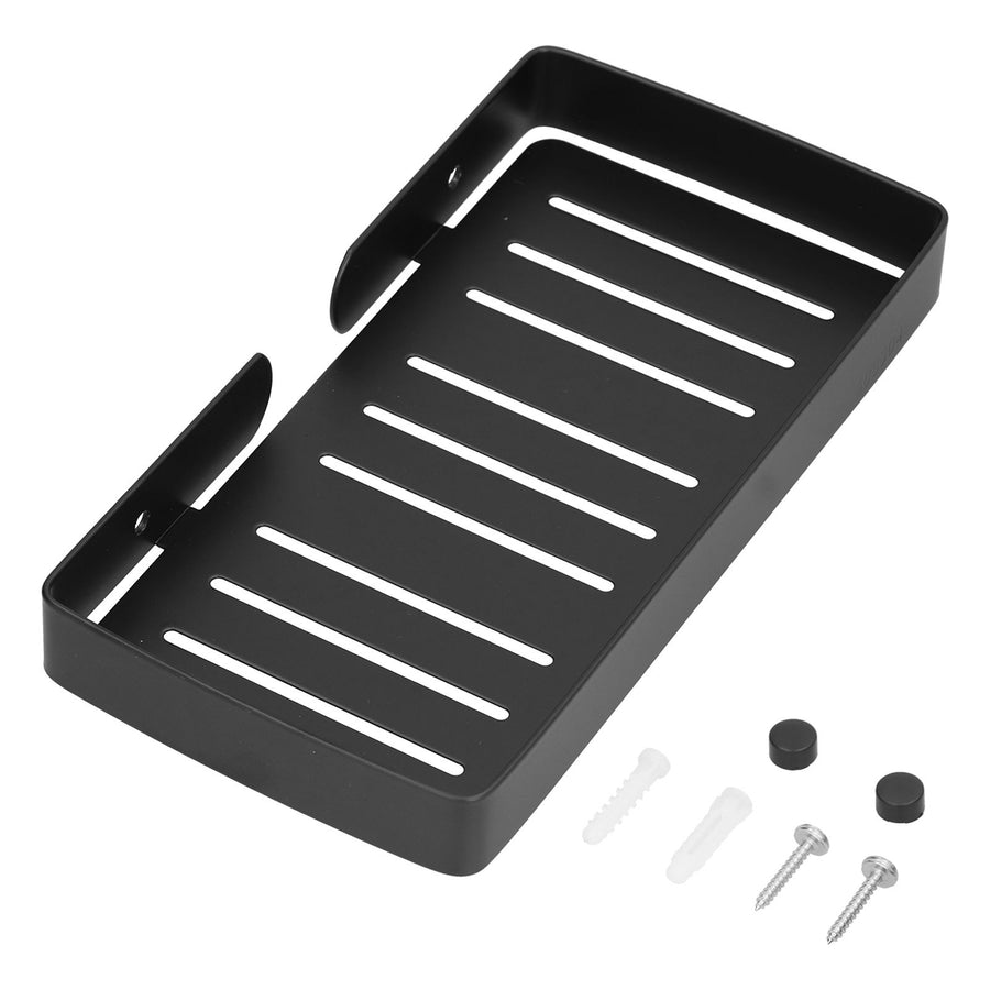 Stainless Steel Soap Holder Kitchen Sponge Tray Wall Mounted Shower Shelf Drain Storage Rack for Toilet Dorm Bathroom