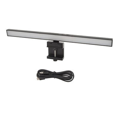 Black Laptop Monitor Lamp Anti Blue Light Eye Care LED Computer Monitor Light Bar 33cm