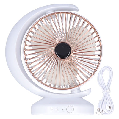 Mini Portable Fan USB Charging Fan Desktop Table Fan Adjustable Air Circulating Fan for Home Office Travel Outdoor Summer Gift