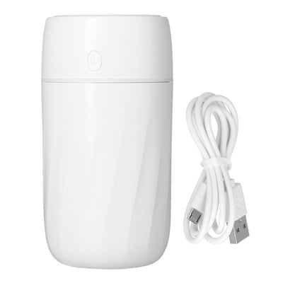 300ml Mini Humidifier Portable Colorful Lights USB Humidifier for Home Bedroom Office CarWhite