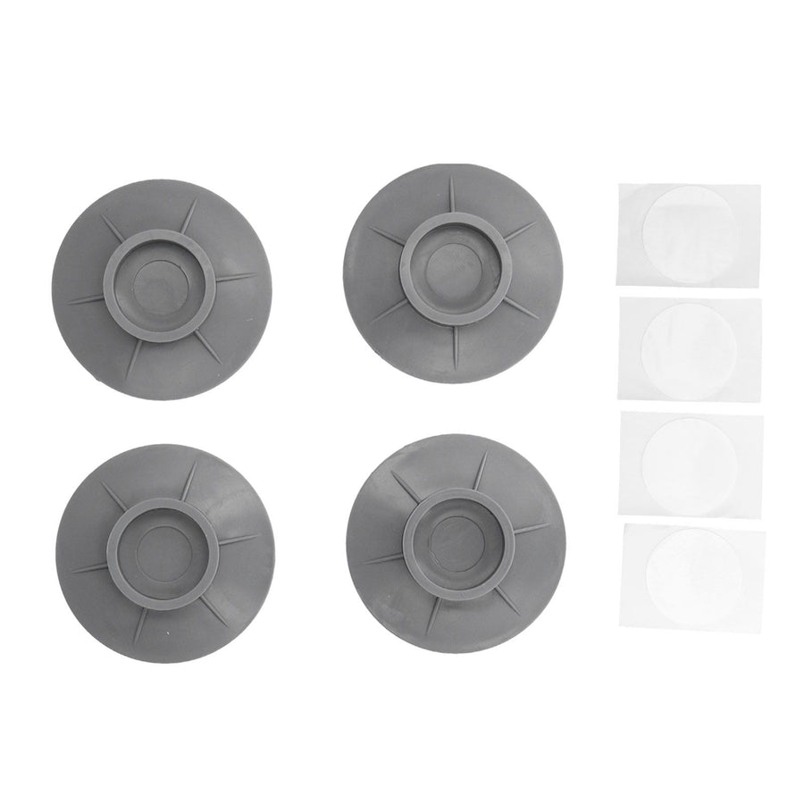 4Pcs Vacuum Suction Cup Design Washing Machine Feet Pad Non Slip Anti Vibration Noise Reduction Pad