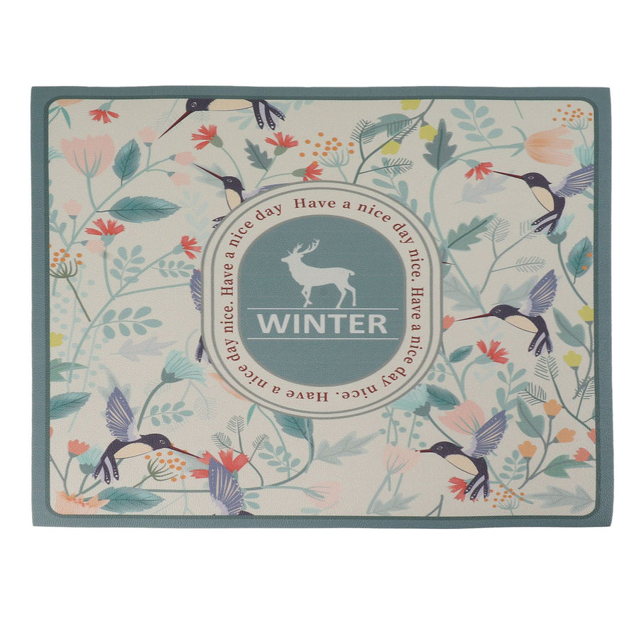 Coffee Maker Mat Absorbent Spill Proof Waterproof Scratch Resistance Coffee Table Mat for Countertops 40x50cm / 15.7x19.7in