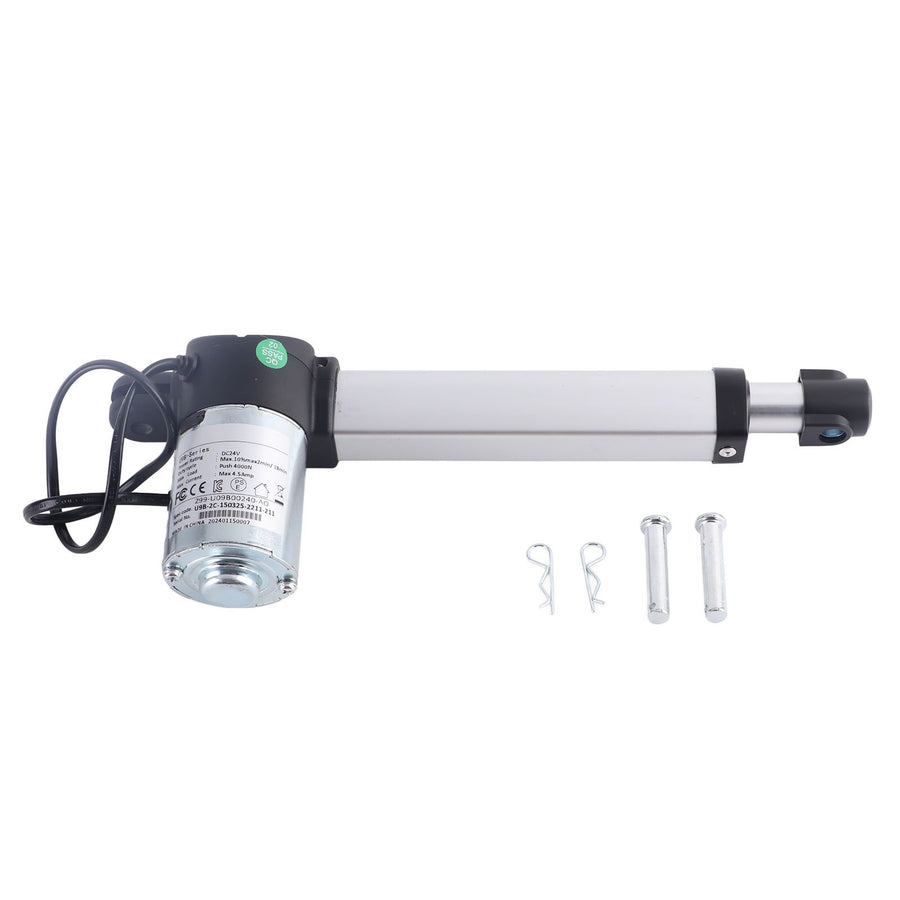 DC 24V 150mm Stroke Linear Actuator Maximum Load 4000N Heavy Duty Weather Resistant for Electric Sofa Massage Chair