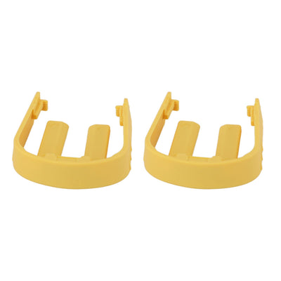2 PCS Car Washer Quick Connector Buckle Lightweight ABS Power Washer C Clip Buckle for Karcher K2 K3 K7 Yellow