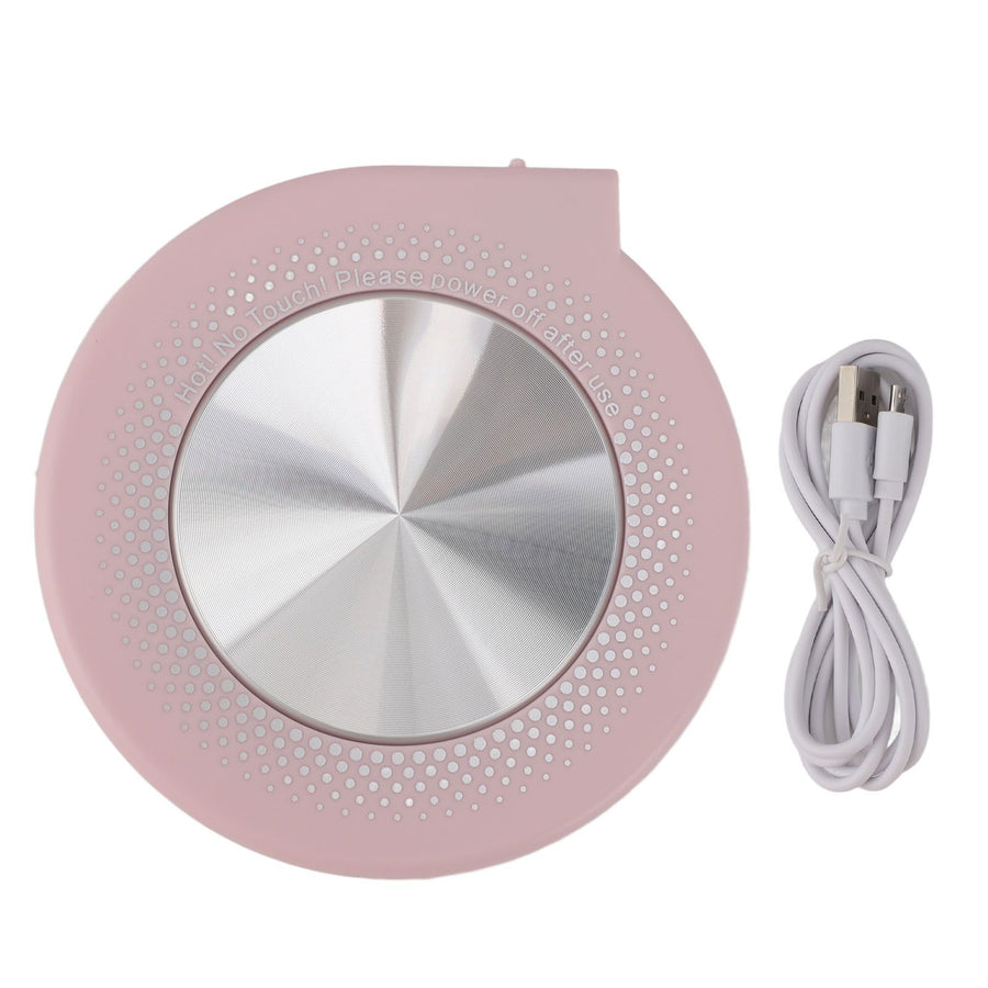 Electric Cup Warmer USB Automatic Power Off 55°C 8cm Electric Mug Heating Pad for Heating Coffee Beverages Milk Tea Hot Chocolate