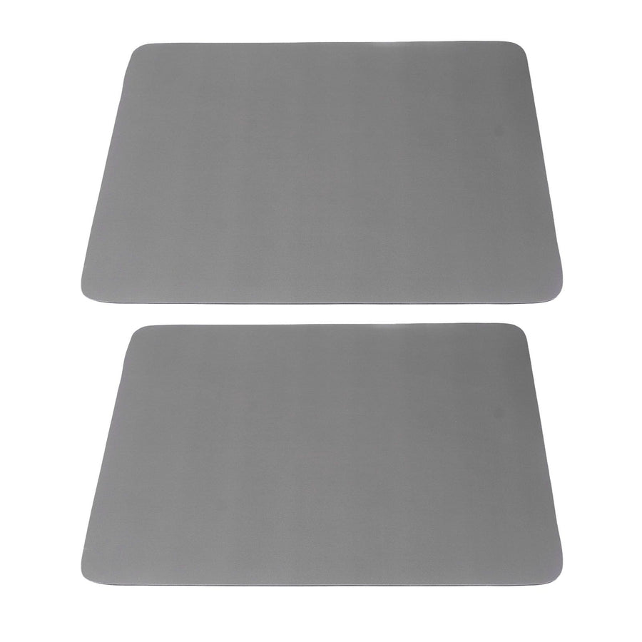 2Pcs Coffee Mat Drying Pad Super Absorbent Prevent Slip Shock Absorption Easy to Clean Coffee Bar Mat for Countertops Coffee Machine Dark Gray 30x40cm / 11.8x15.7in