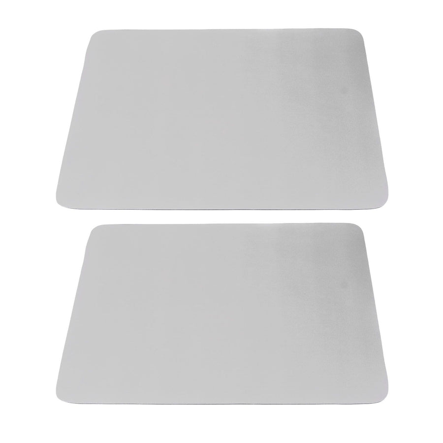 2Pcs Coffee Mat Drying Pad Super Absorbent Prevent Slip Shock Absorption Easy to Clean Coffee Bar Mat for Countertops Coffee Machine Light Gray 30x40cm / 11.8x15.7in