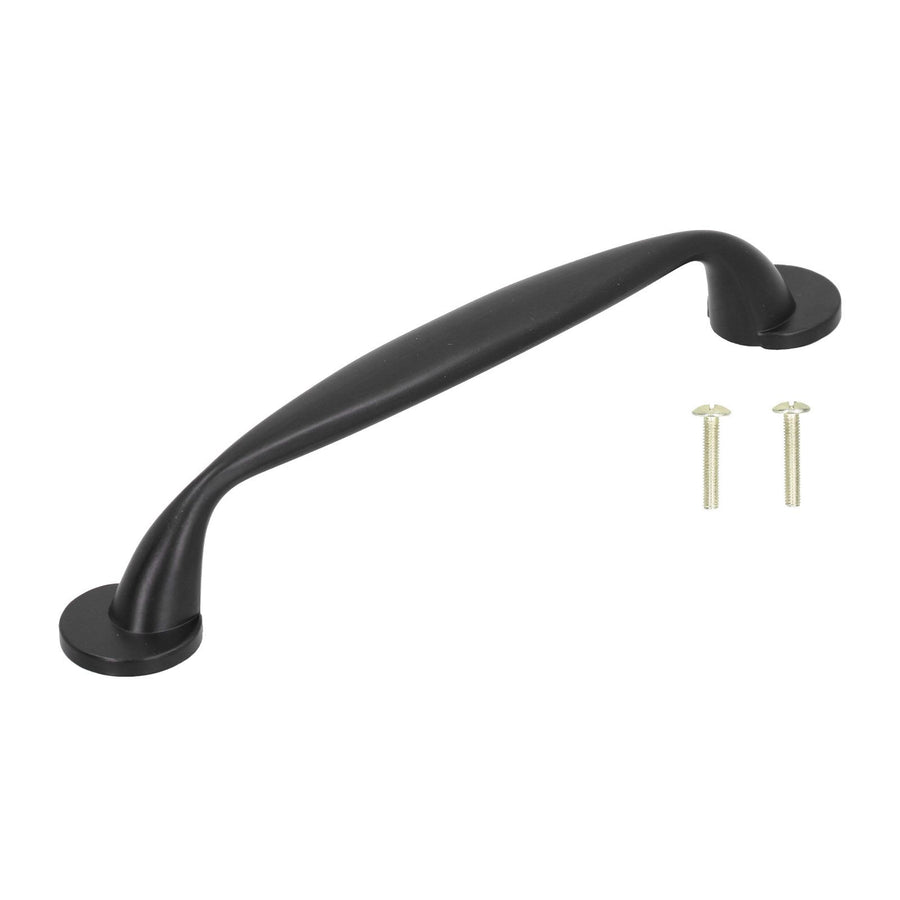 Zinc Alloy Cabinet Handles Black Decorative Drawer Pull Kitchen Furniture Hardware for Bedroom Bathroom Living Room