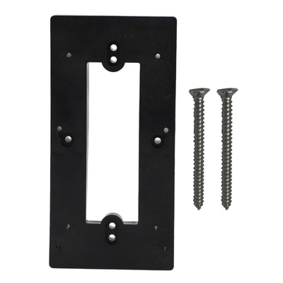 Video Doorbell Mount Multifunctional Soft Fixation Mounting Bracket Universal for Most Brand Doorbell Black