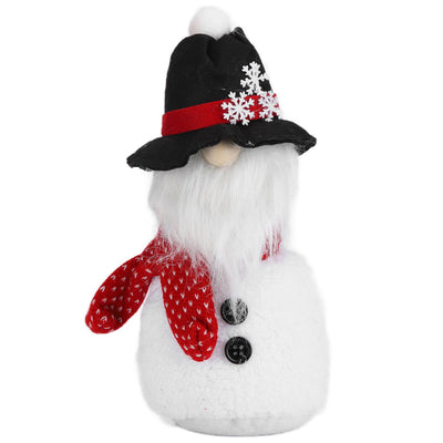Christmas Decoration Ornaments with Hood Innovative Doll Toy for Home Festival DecorSnowman
