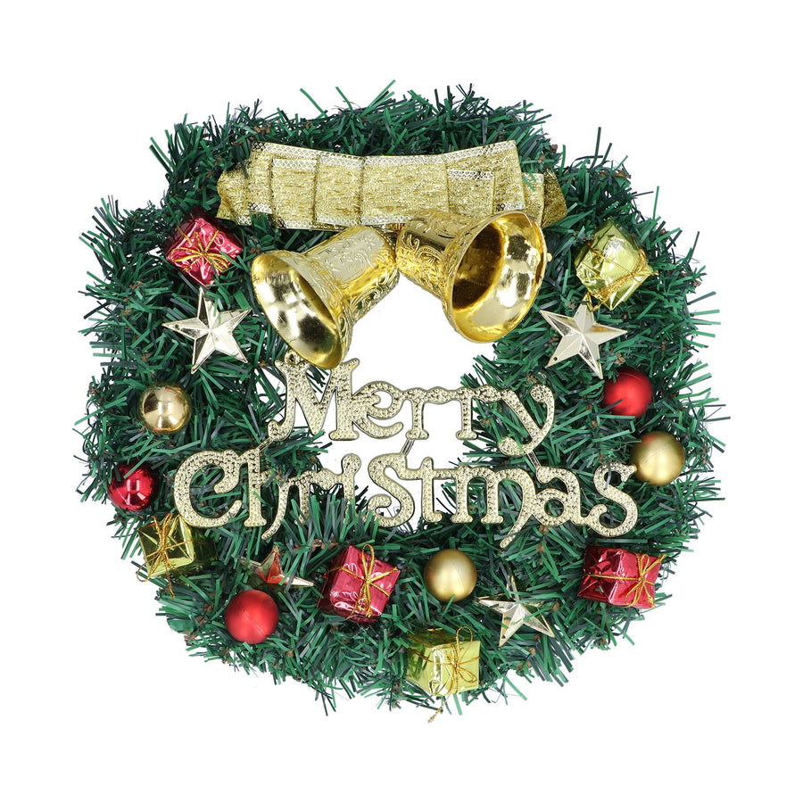 Christmas Wreath Outdoor Lighted Christmas Wreath for Holiday Xmas Party Decorations