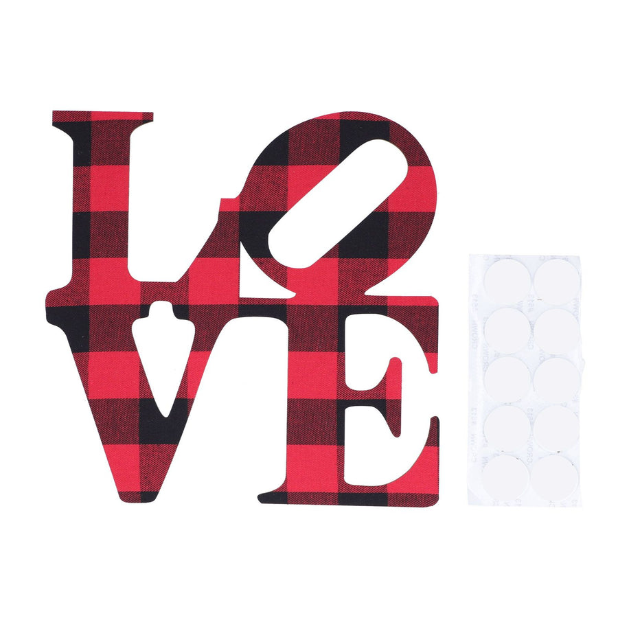 Christmas Wall Decoration Wooden Wall Ornament English Letter Wall Decoration for Home