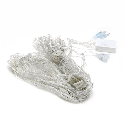 Net Mesh String LED Lights 4.9x4.9ft Waterproof Outdoor Christmas Net Lights for Christmas Outdoor Wedding