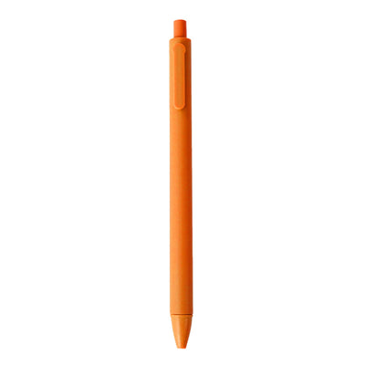 Gel Pen for Kids Students Adults Black Ink Medium Point Pressing Retractable Smooth Writing Pen for Journaling Note Taking Cute Office School Supplies Tawny