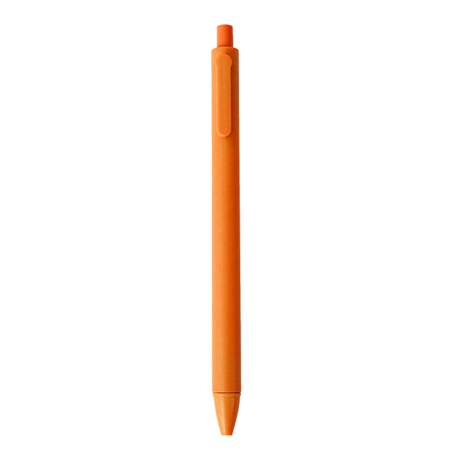 Gel Pen for Kids Students Adults Black Ink Medium Point Pressing Retractable Smooth Writing Pen for Journaling Note Taking Cute Office School Supplies Tawny