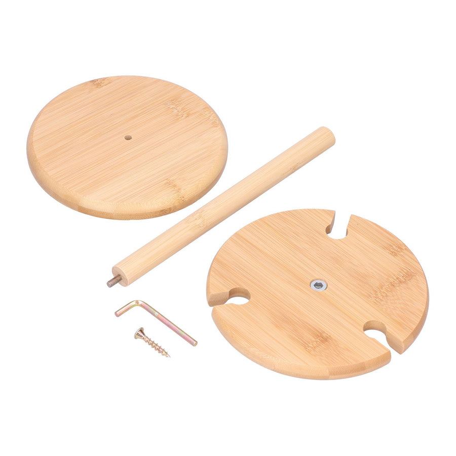Wine Glass Cup Holder Bamboo Wood Goblet Wine Glass Hanging Drain Rack Living Room Dining Room