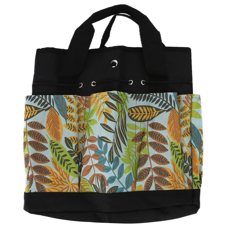 Garden Tool Bag Flower Printing Multifunctional Portable Gardening Storage Bag Tote Bag with Pockets