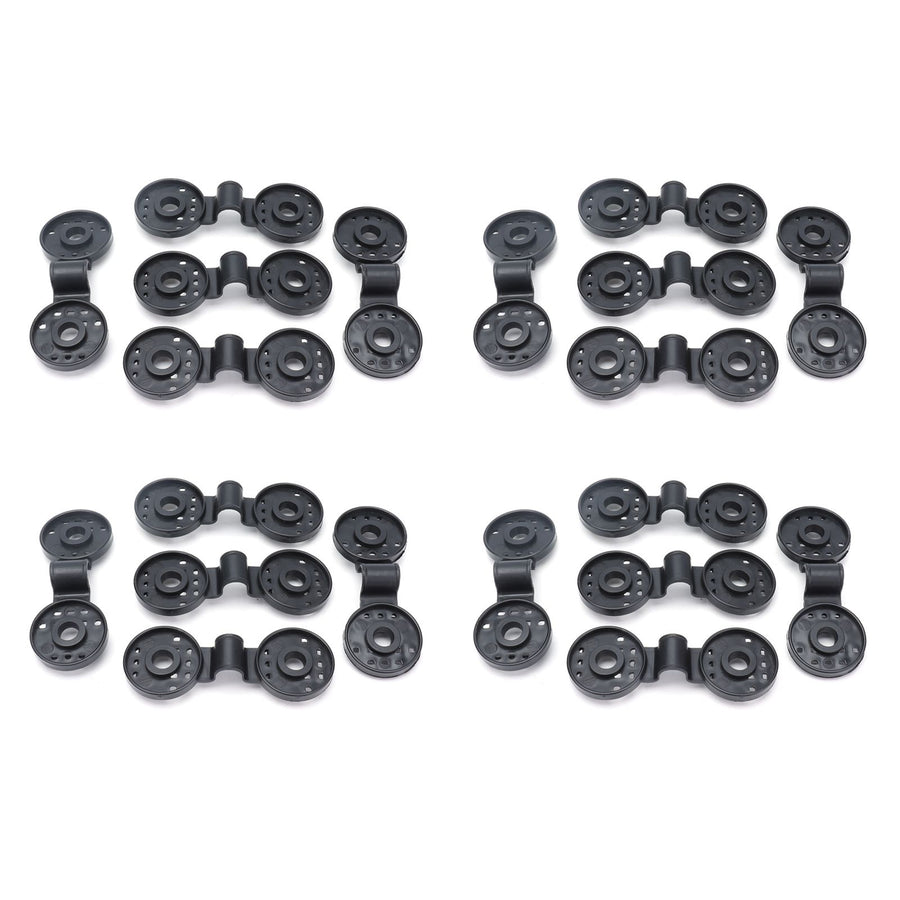 20Pcs Shading Net Clips Black Sunshade Cloth Fasteners Greenhouse Clamps Tools Accessories