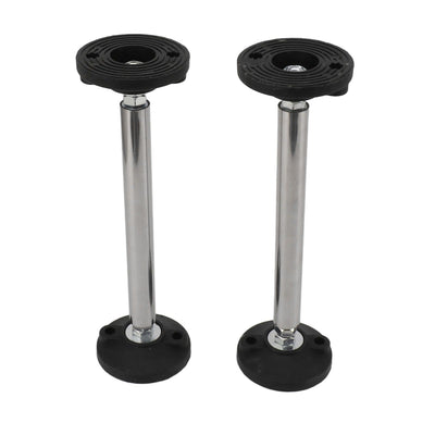 2Pcs Cabinet Adjustable Support Rod Stainless Steel Bathroom Cabinet Hanging Installation Lifting Support Rod Model 150
