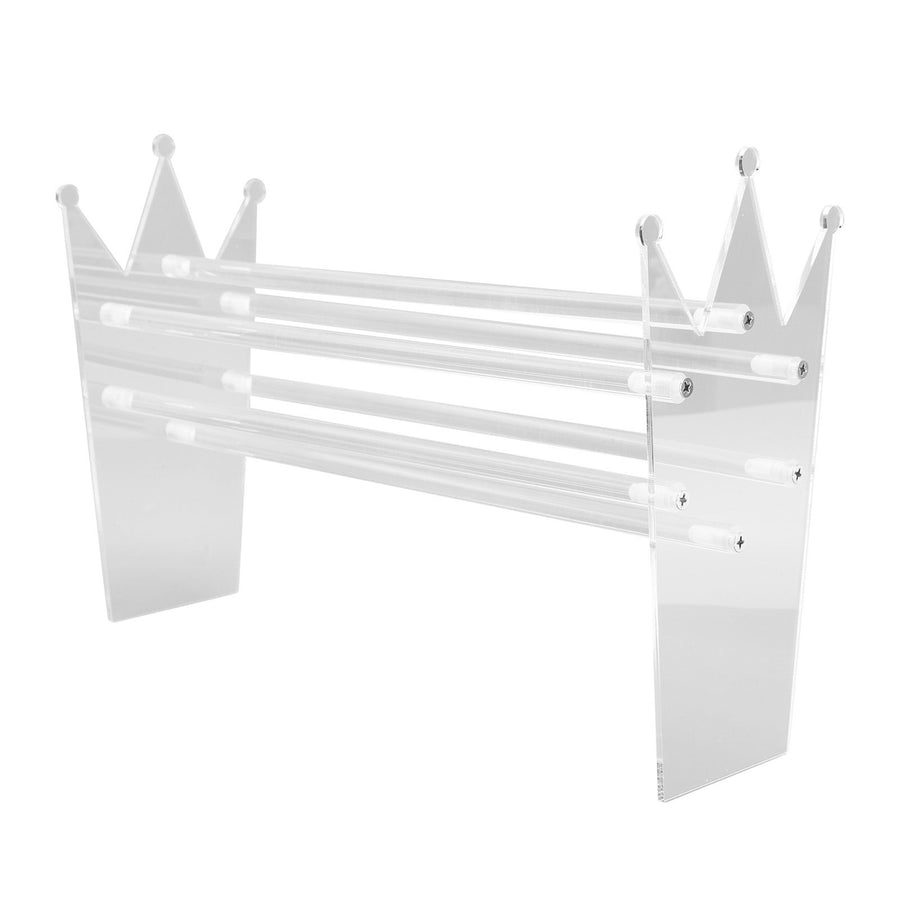 Acrylic Headband Holder Clear Jewelry Headband Organizer Headband Display Stand for Teen Girl Women Gifts