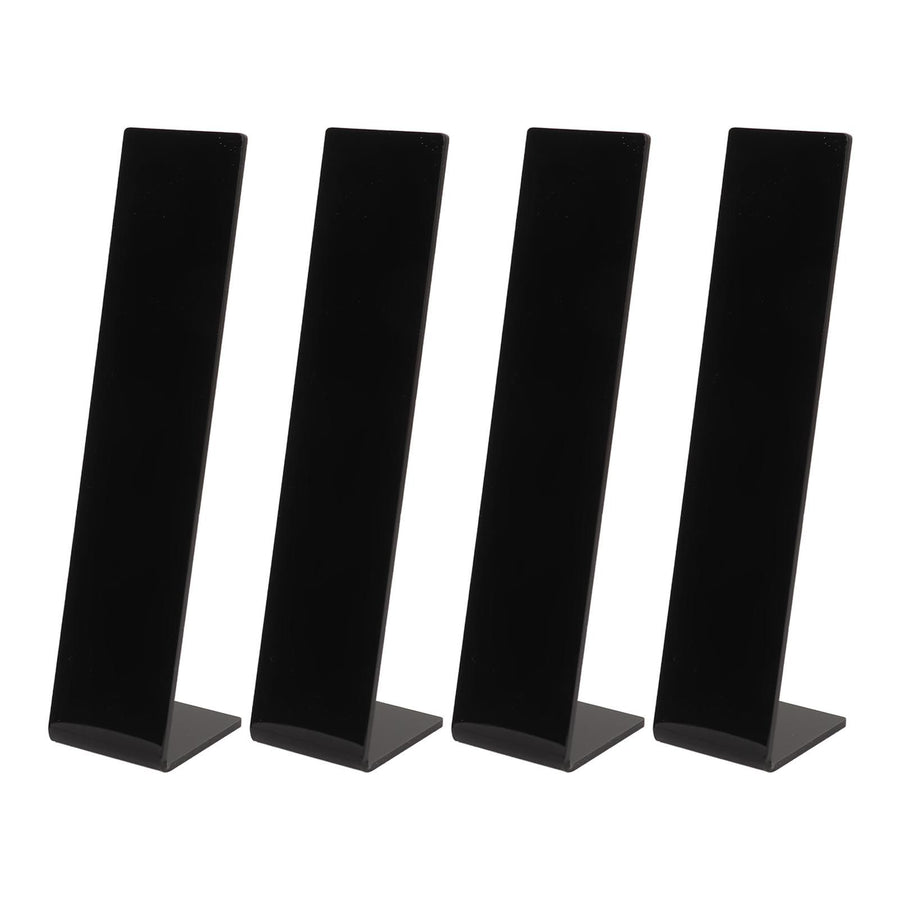 4 Pcs Acrylic Hair Band Display Stand Hair Clasp Hair Clasp Jewelry Display Holder for Shop Black
