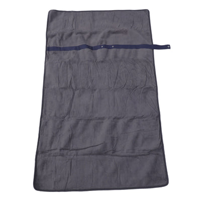 Warming Electric Blanket USB Polyester Fiber Multifunctional Adjustable Fast Heating Shawl for Camping Outdoor Activities Dark Gray