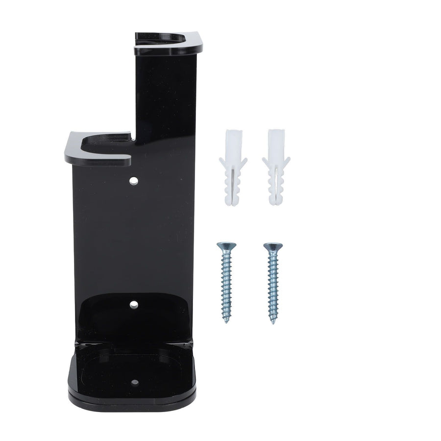 Lightsaber Wall Mount Stand Acrylic Stable Wall Mounted Lightsaber Display Rack for Home Bedroom Black