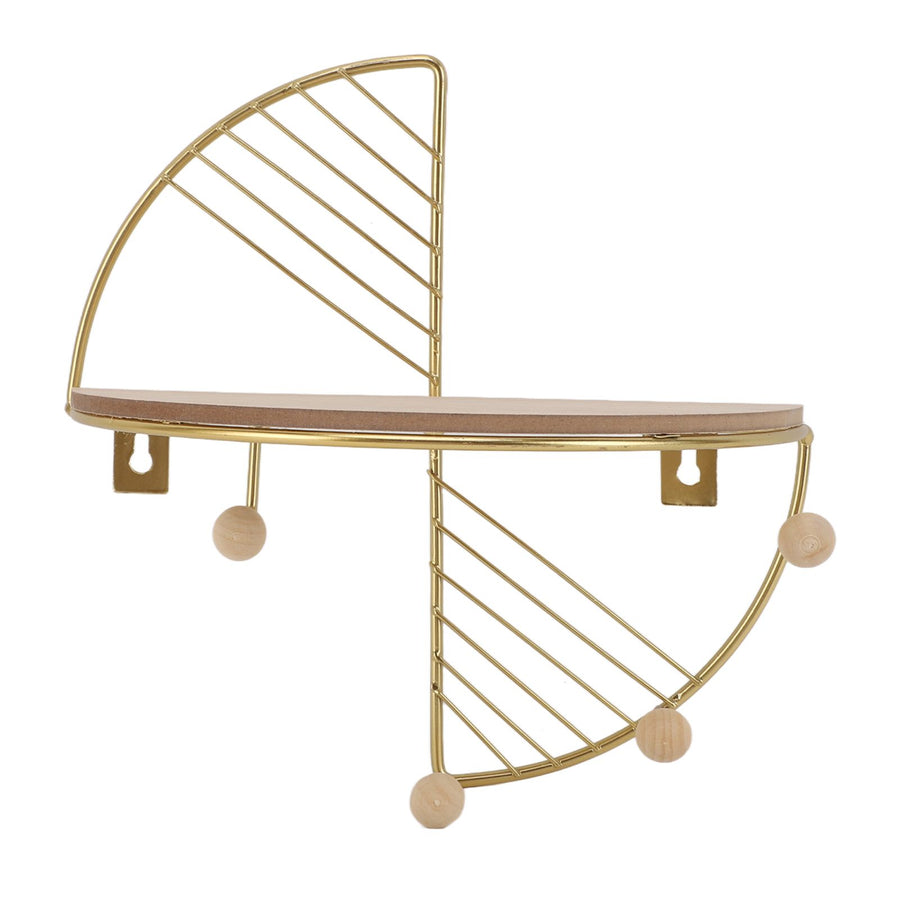 Wall Hanging Rack Iron Art Versatile Practical Wall Decoration Storage Rack for Home