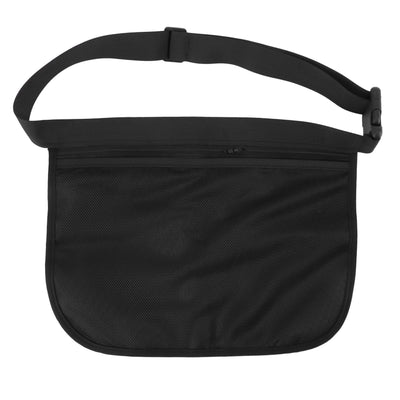 Tennis Ball Band Holder Mesh Bag Inner Zipper Pocket Adjustable Tennic Wasit Pouch for Training Match Outdoor