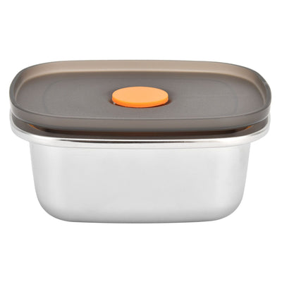 Lunch Box 304 Stainless Steel PP Food Grade Silicone Portable Food Container Storage Box for Picnic Camping Outdoor250ml