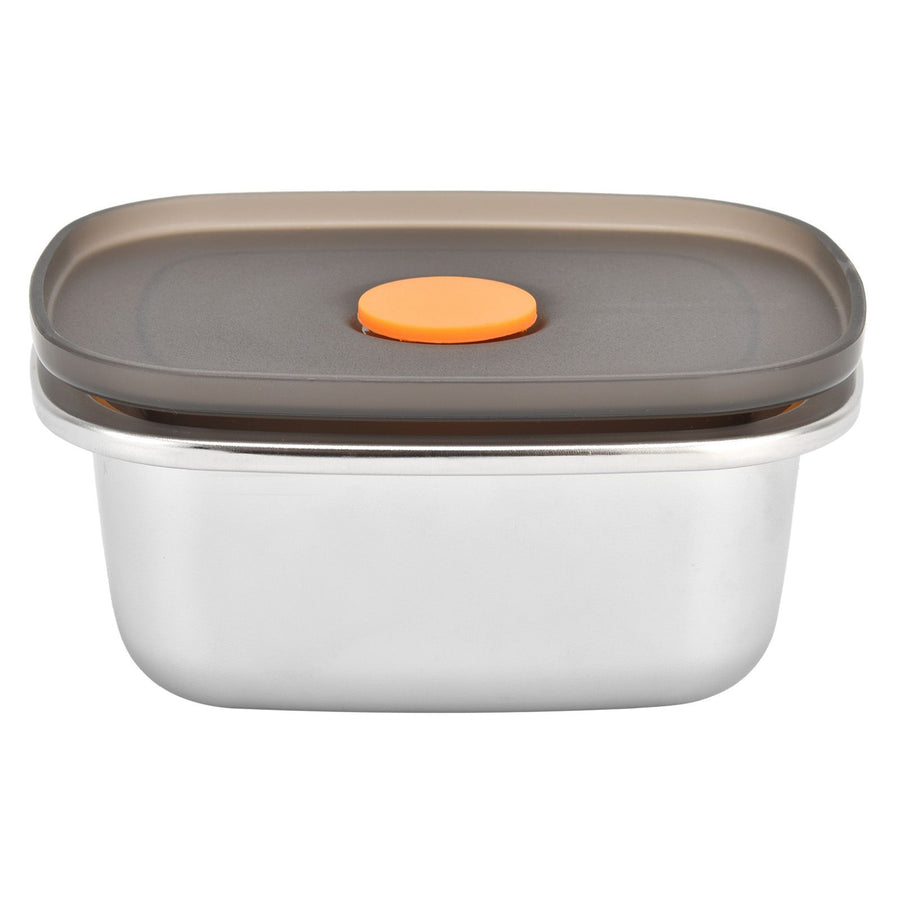 Lunch Box 304 Stainless Steel PP Food Grade Silicone Portable Food Container Storage Box for Picnic Camping Outdoor250ml