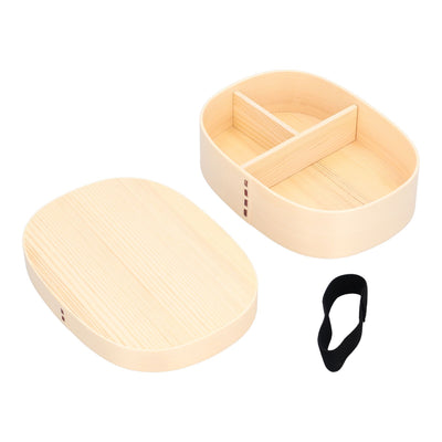 1200ml Food Container Wooden Bento Lunch Box Kids Lunch Containers for Office Camping Picnics Travel