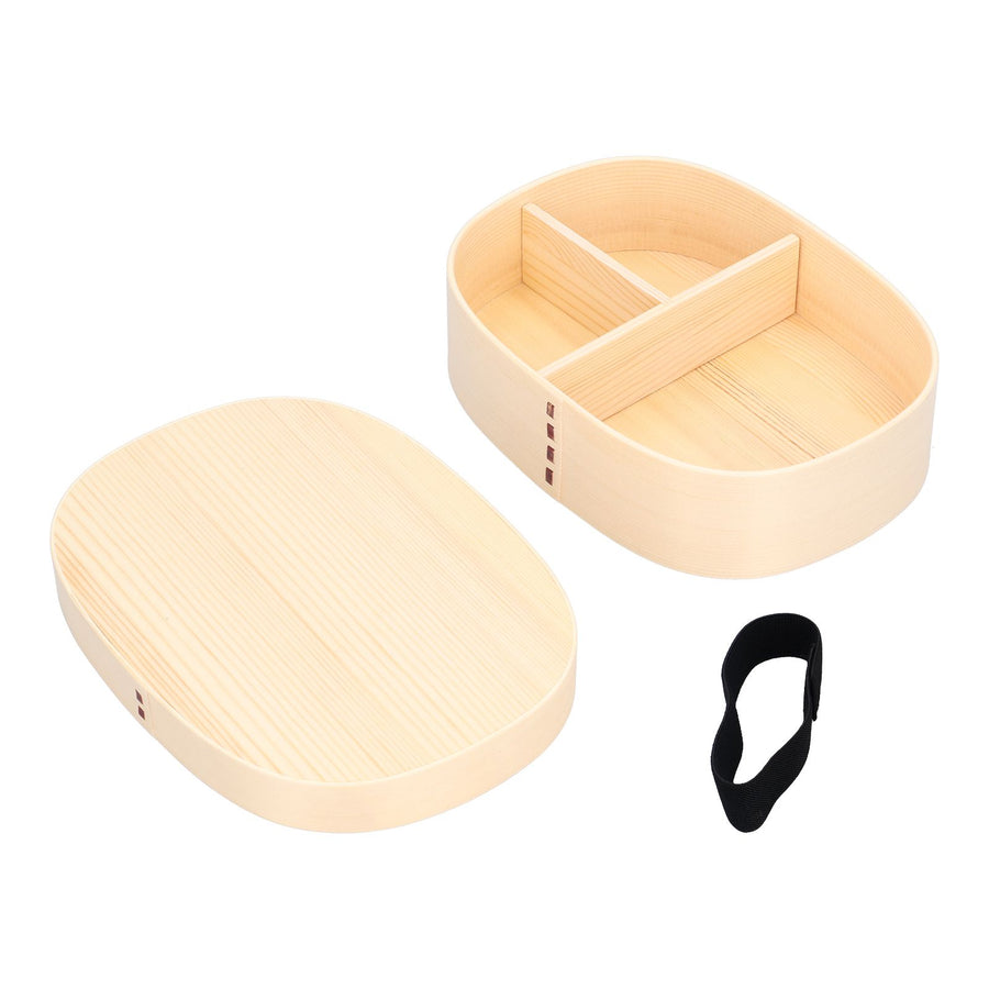 1200ml Food Container Wooden Bento Lunch Box Kids Lunch Containers for Office Camping Picnics Travel