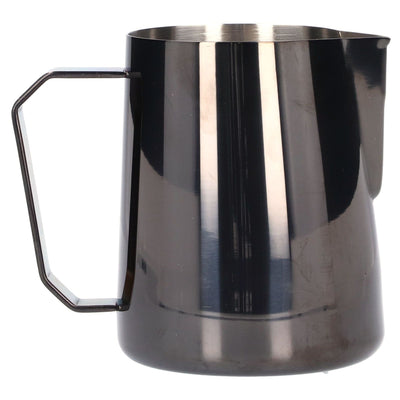 600ml Stainless Steel Coffee Pitcher Coffee Milk Frothing Cup Steaming Pitcher with Pointed MouthWithout Label