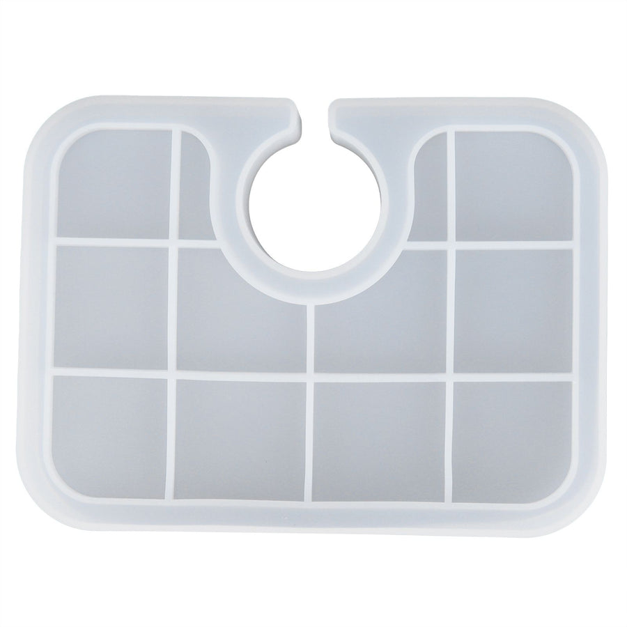 Silicone Mold Translucent Epoxy Resin Drop Glue Tray Tool for DIY Baking Decoration MakingSmall