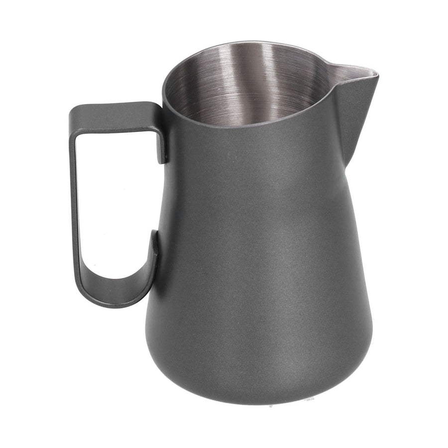 Stainless Steel Frothing Cup Coffee Frothing Pitcher Milk Frothing Jug with Long Diversion Mouth600ml