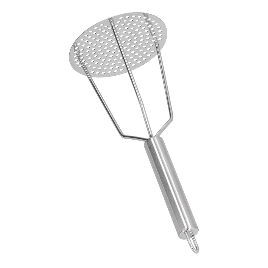 Potato Masher Stainless Steel Potato Masher Fruit and Meat Masher with Ergonomic Handle for Kitchen