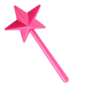 Salt and Pepper Shaker Wand Plastic Cute Practical Pentagram Shape Salt Dispenser Pink