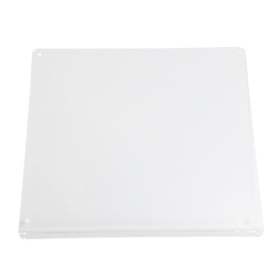 Acrylic Cutting Board Non Slip Clear Cutting Board with Counter Lip for Kitchen Counter 45x35x3CM
