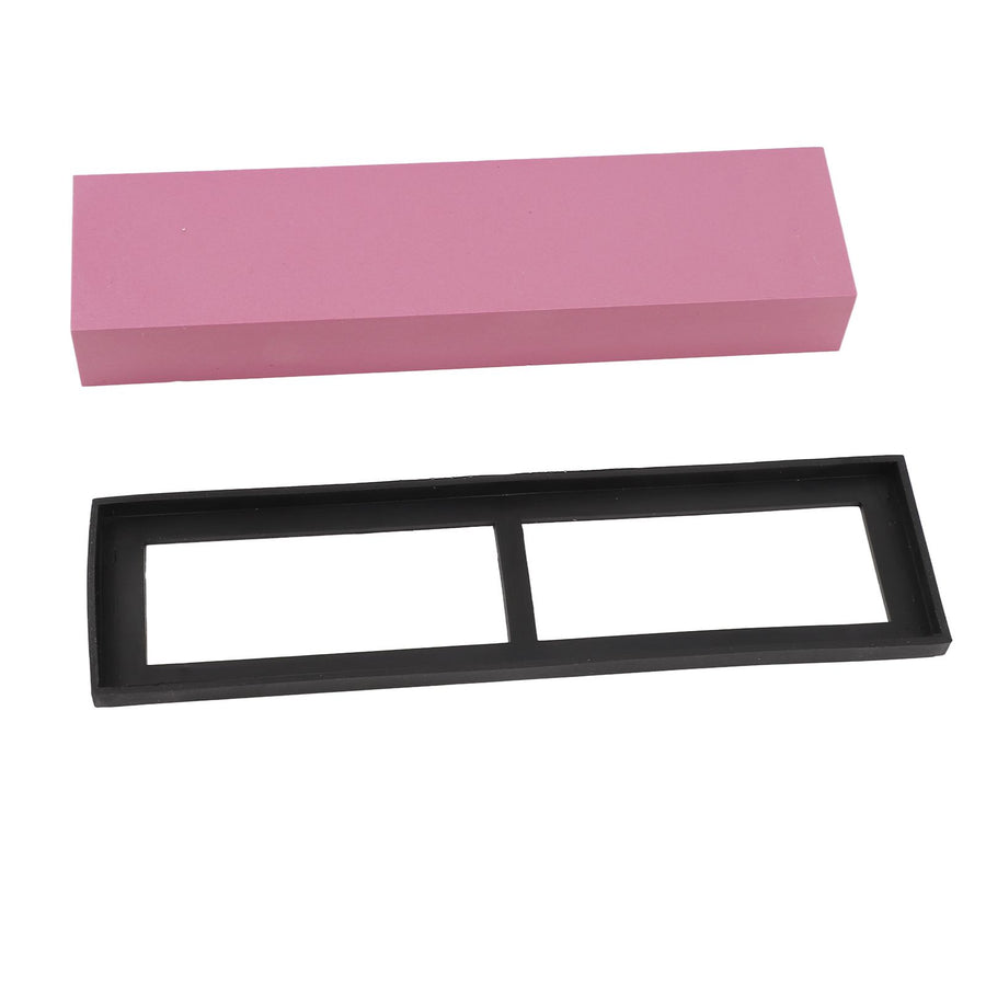 Sharpening Stone 3000 Grits Whetstone Dual Sided Ruby Compact Durable 7.8x1.9x0.9in Wet Stone for Kitchen Camping