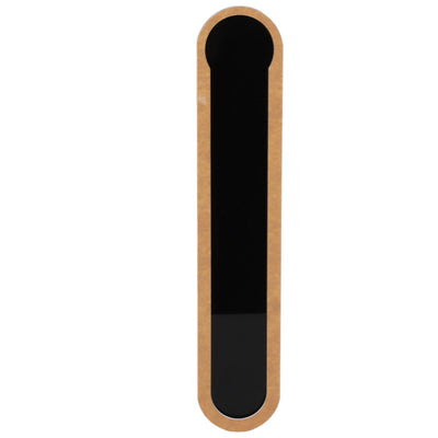 Coffee Capsule Holder Acrylic Holds 6 Capsule Black Wall Hanging Coffee Capsule Storage Rack for Kitchen Cabinet